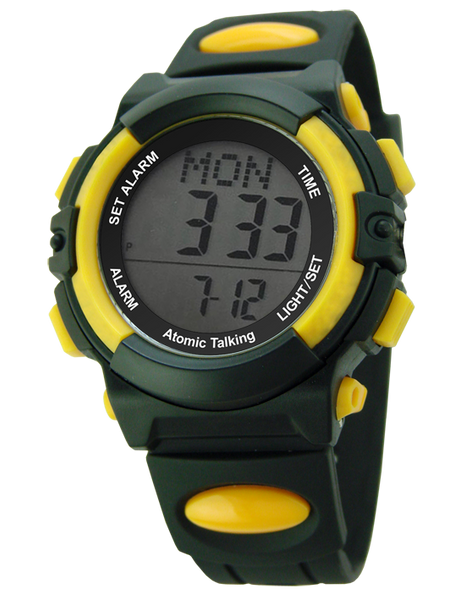 ATOMIC DIGITAL TALKING PLASTIC WATCH batime