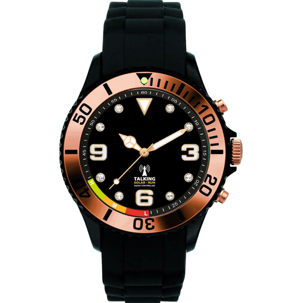 ATOMIC SOLAR TALKING WATCH