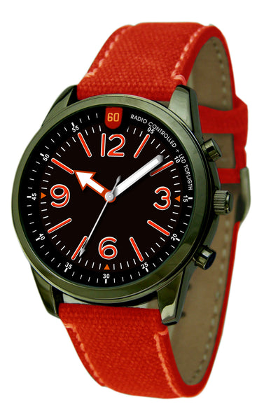 Military Radio Controlled Super Light LED Watch